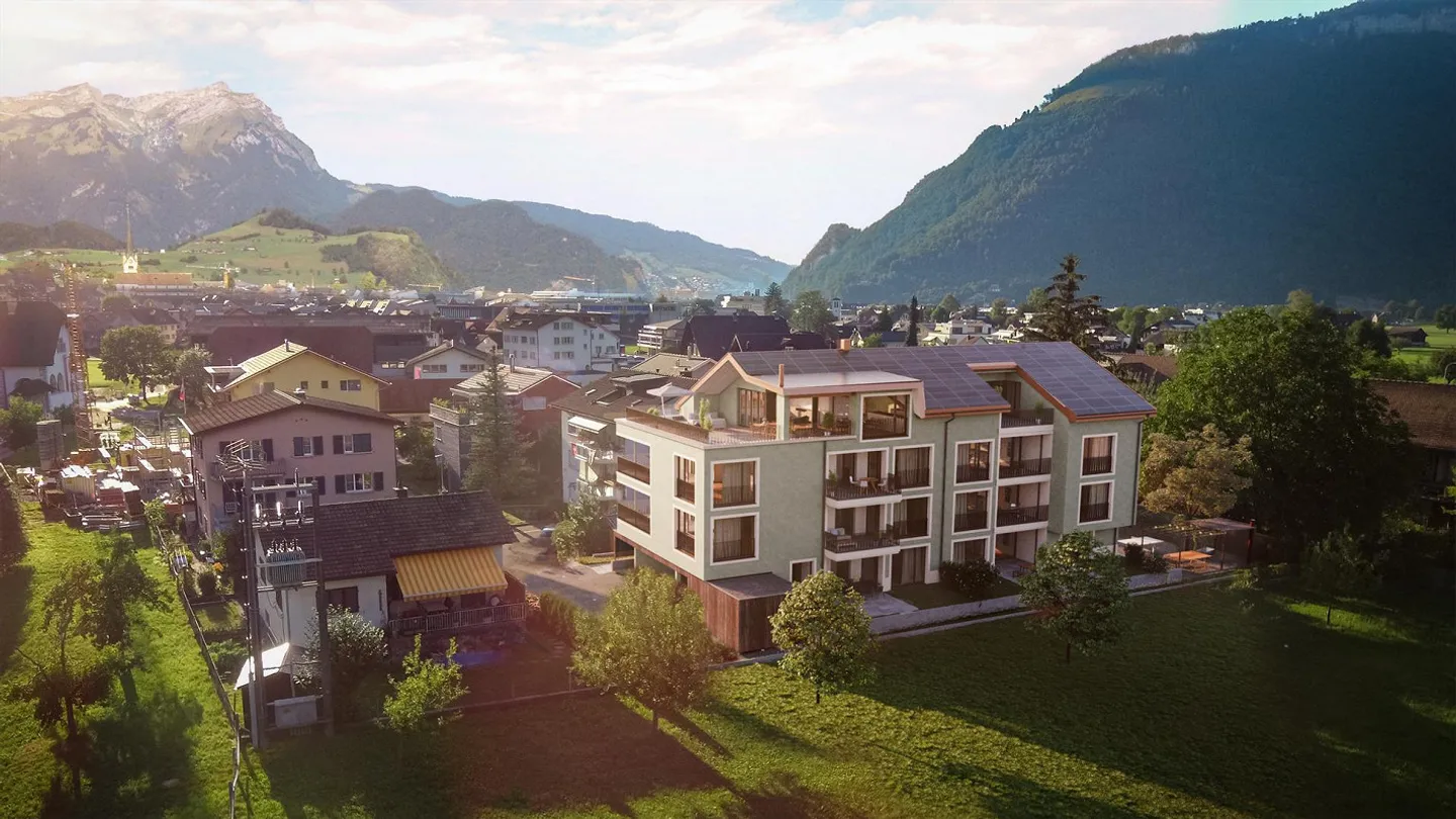 Vivere a contatto con la natura e in posizione centrale su Heimeliweg: appartamento di 3 1/2 stanze - Foto 1 di 4
