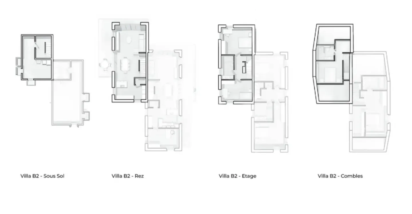 Familienvilla mit 4,5 Zimmern, Terrasse und großem Garten - Foto 9 von 12