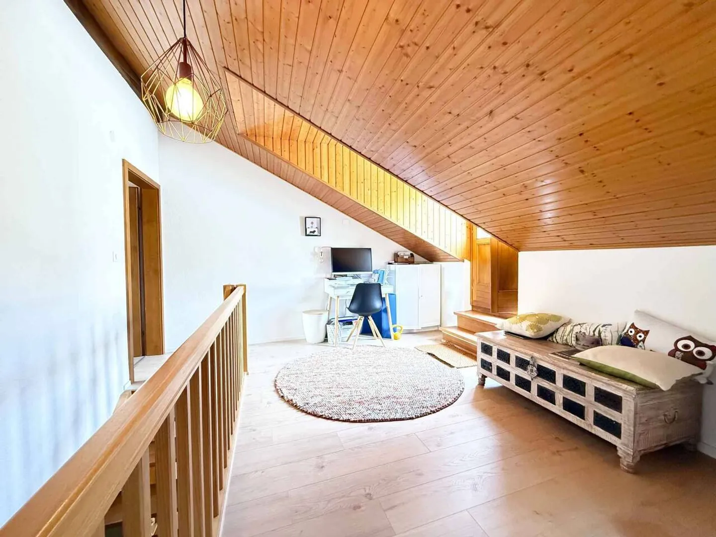 Duplex di 4,5 stanze con giardino e vista lago a Tartegnin - Foto 11 di 12