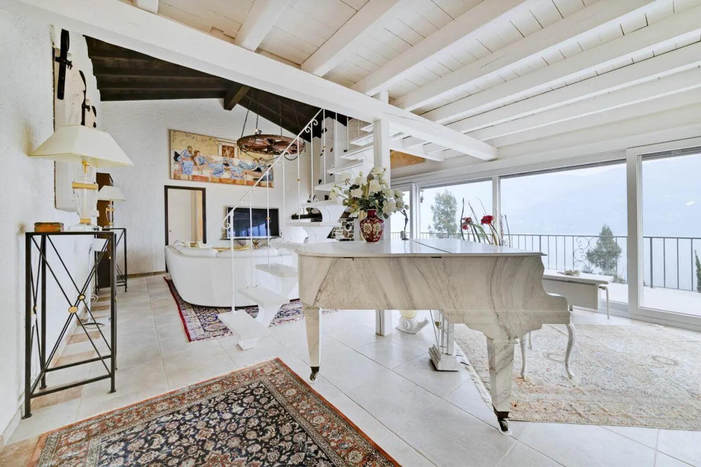 Mediterranean Villa with Infinity Pool and Panoramic Lake View in Brissago - Photo 14 of 21