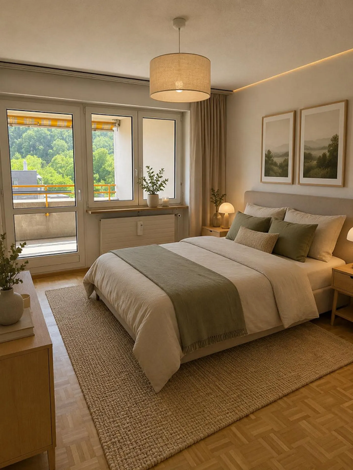 Appartement lumineux de 4,5 pièces avec balcon dans un développement adapté aux familles - Photo 7 sur 12