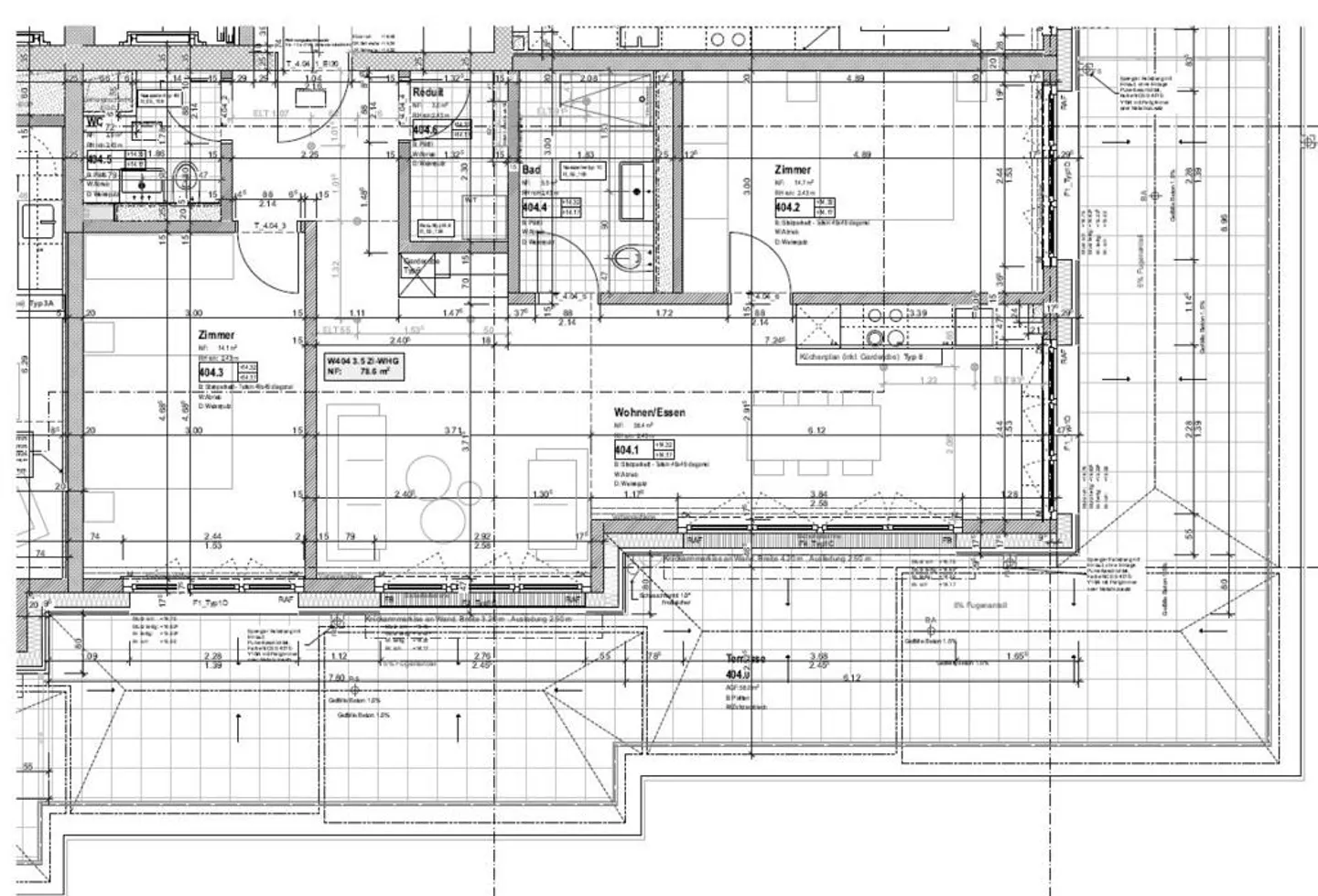 Emplacement résidentiel moderne et central avec grande terrasse - Photo 12 sur 12