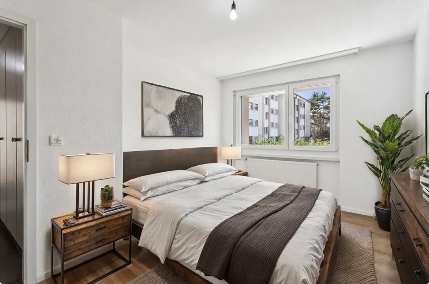 Estavayer-le-Lac – appartement rénové de 4,5 pièces avec terrasse et vue sur le lac - Photo 8 sur 12