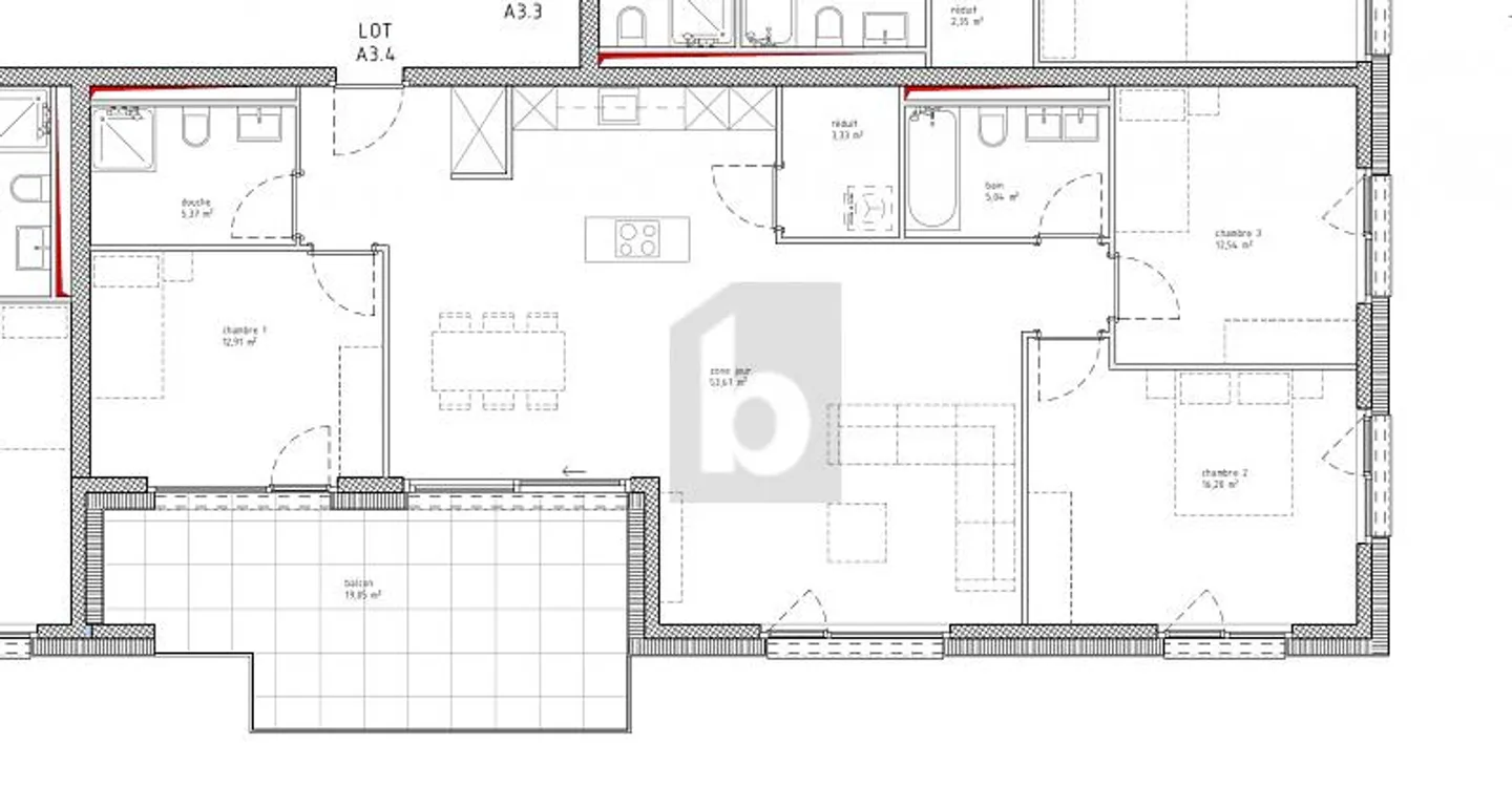 Appartamento 4.5 stanze - Foto 2 di 3