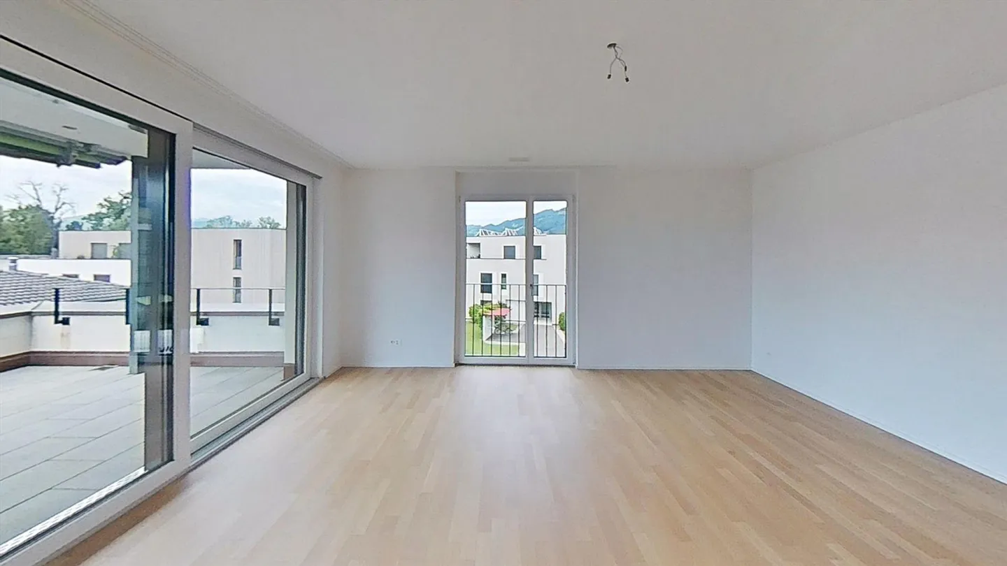 Appartement penthouse moderne de 3,5 pièces avec deux terrasses à Heerbrugg - Photo 5 sur 13