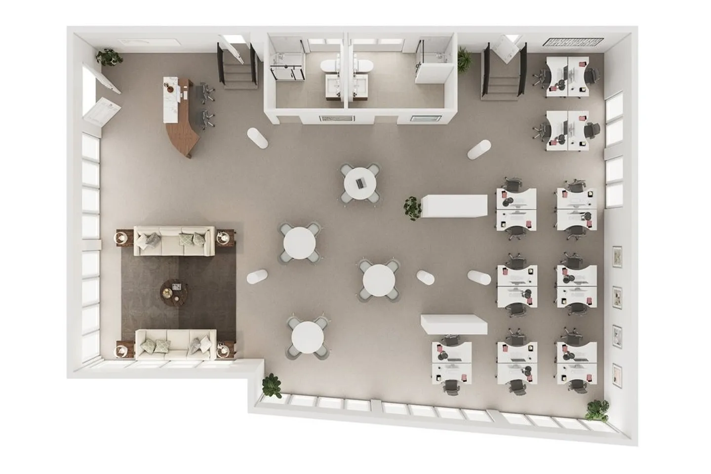 Spazio ufficio in affitto - Foto 1 di 10