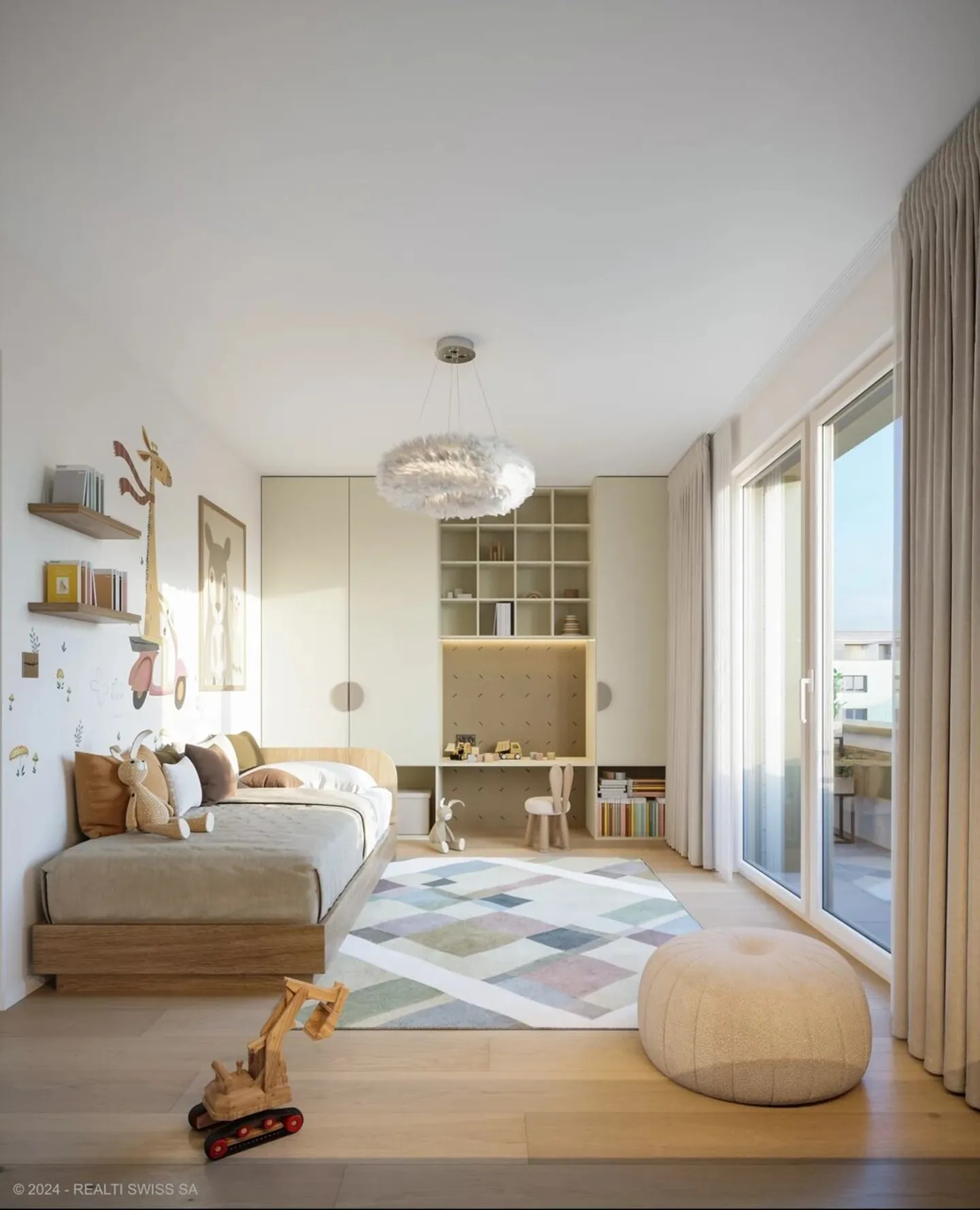 New 2.5 room apartments in Ecublens from 61 m² - www.mapraz-parc.ch - Photo 7 of 8