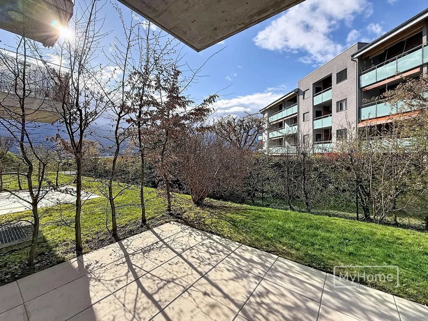 Incantevole studio con terrazza e giardino ad Aigle - Foto 1 di 3