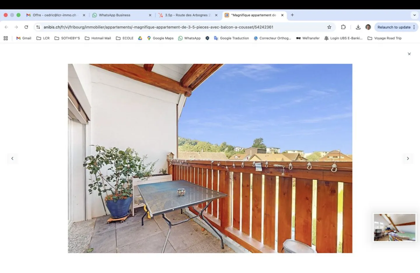 Charmant appartement 3,5 pièces - Photo 5 sur 6