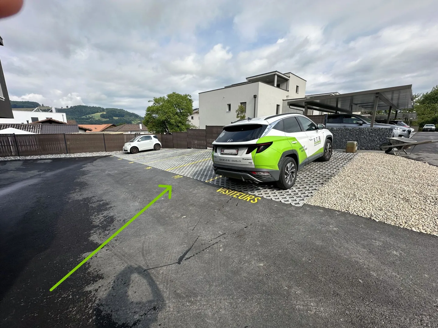 Outdoor parking space Corcelles - Photo 4 of 5