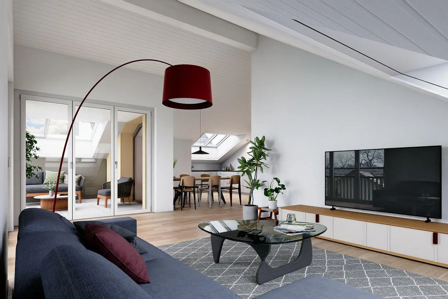 Penthouse mit Bergblick - Foto 1 von 10