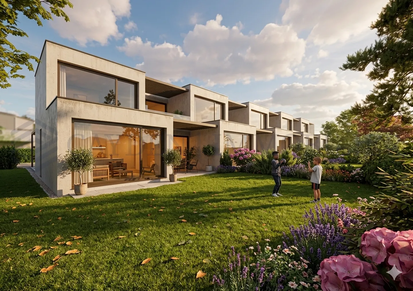 Villa C : Nouvelle villa HPE contemporaine à Veyrier ! - Photo 1 sur 11