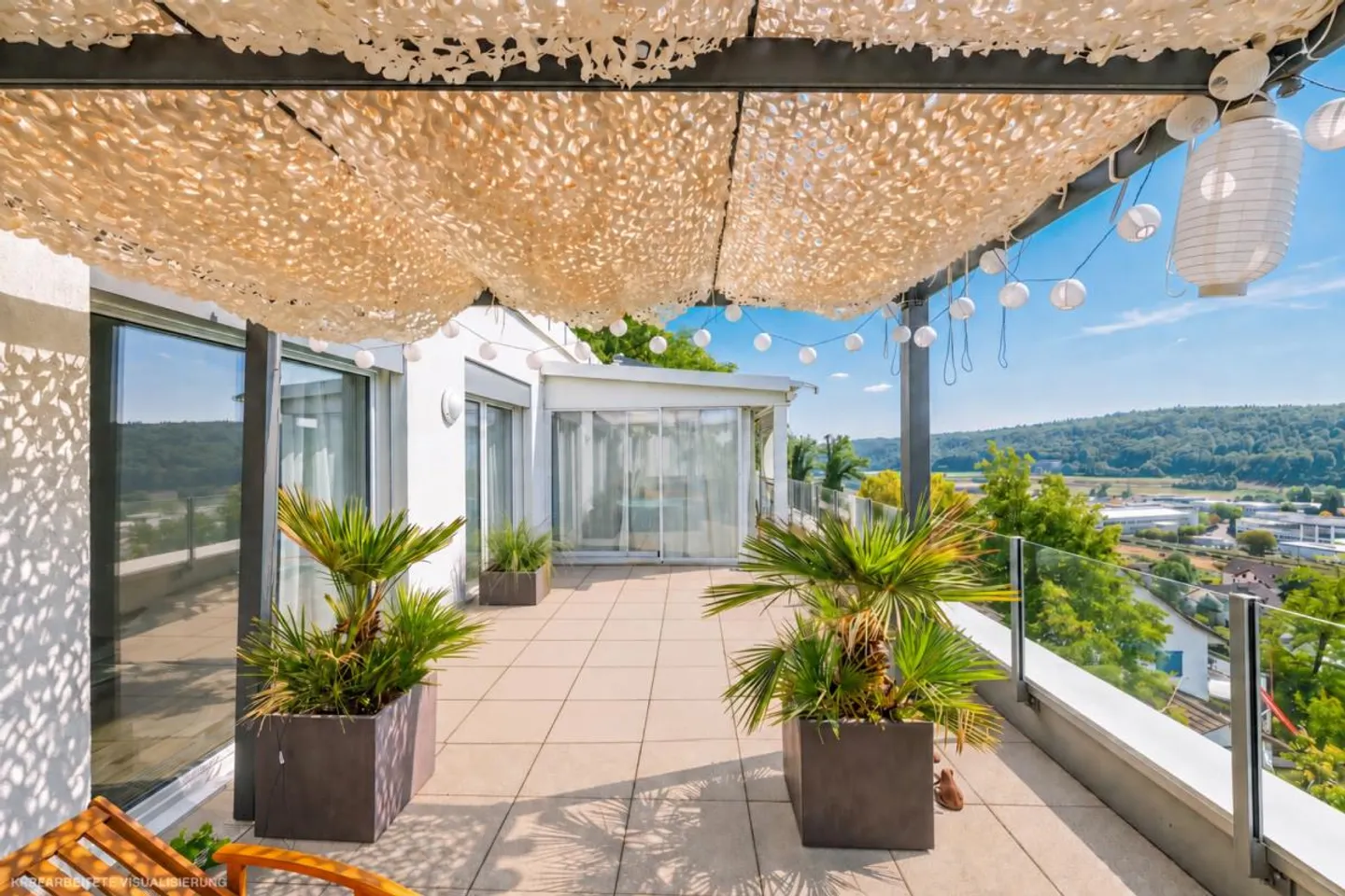 Exclusive Terrace Apartment with Breathtaking View over the Klettgau Area - Photo 3 of 26