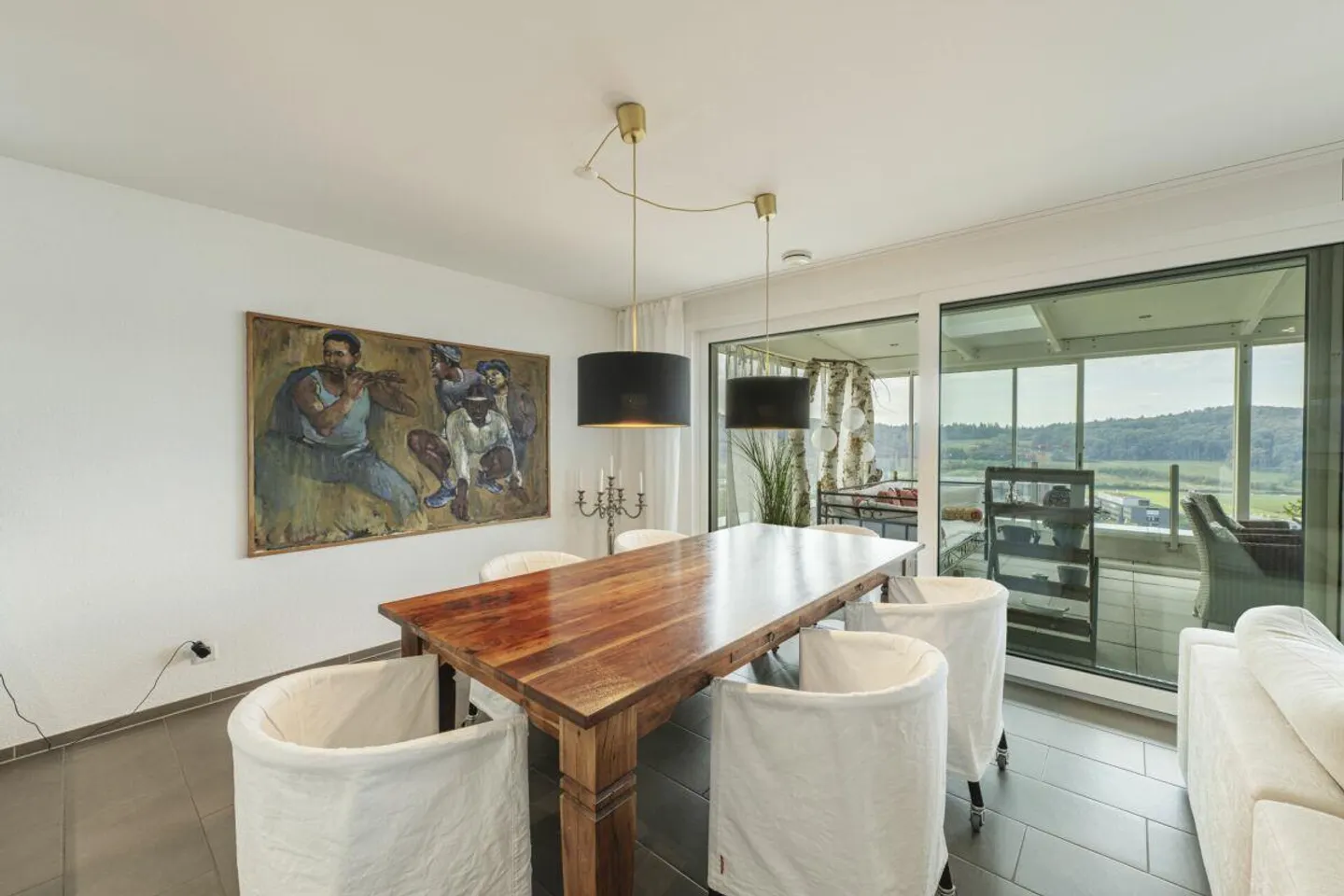 Exclusive Terrace Apartment with Breathtaking View over the Klettgau Area - Photo 9 of 26