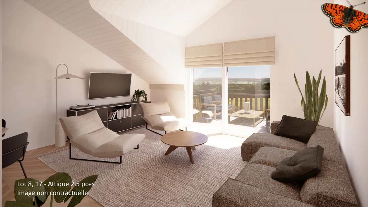 Appartement 2.5 pièces - Photo 5 sur 6