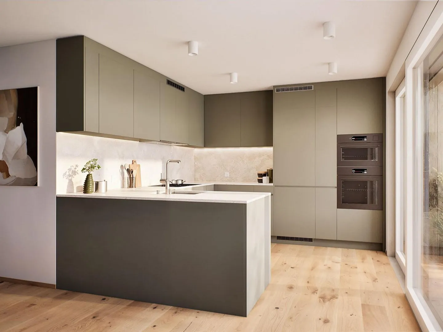 Appartement neuf de 3,5 pièces dans un emplacement calme à Oerlikon - Photo 1 sur 7