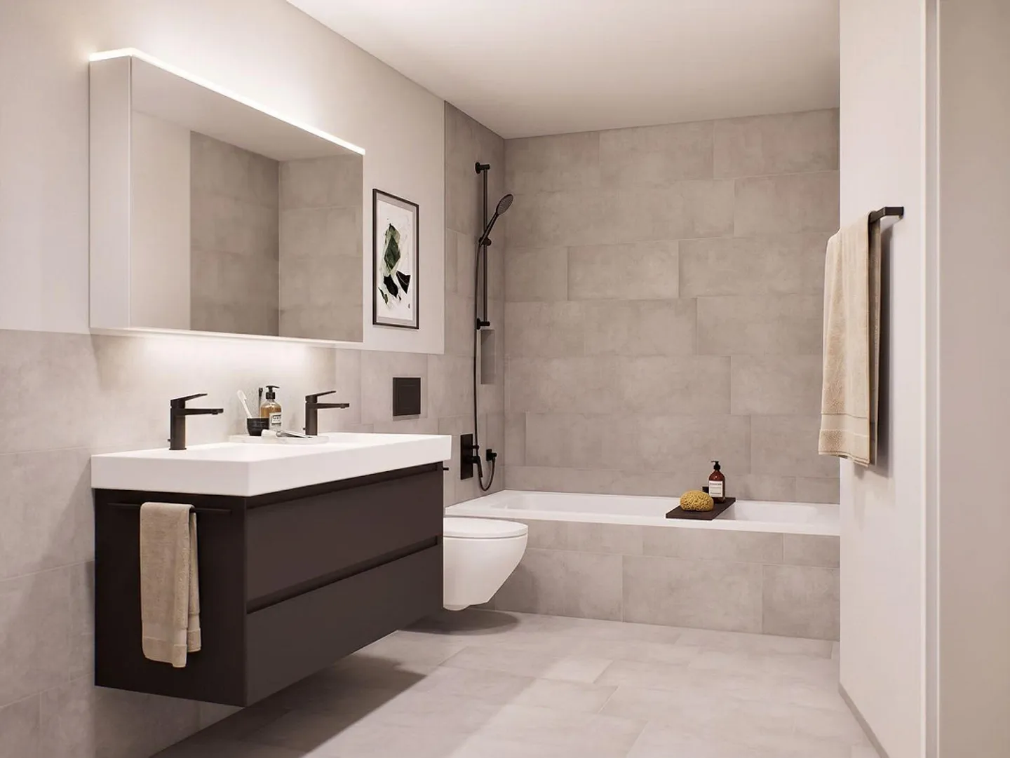 Appartement neuf de 3,5 pièces dans un emplacement calme à Oerlikon - Photo 5 sur 7