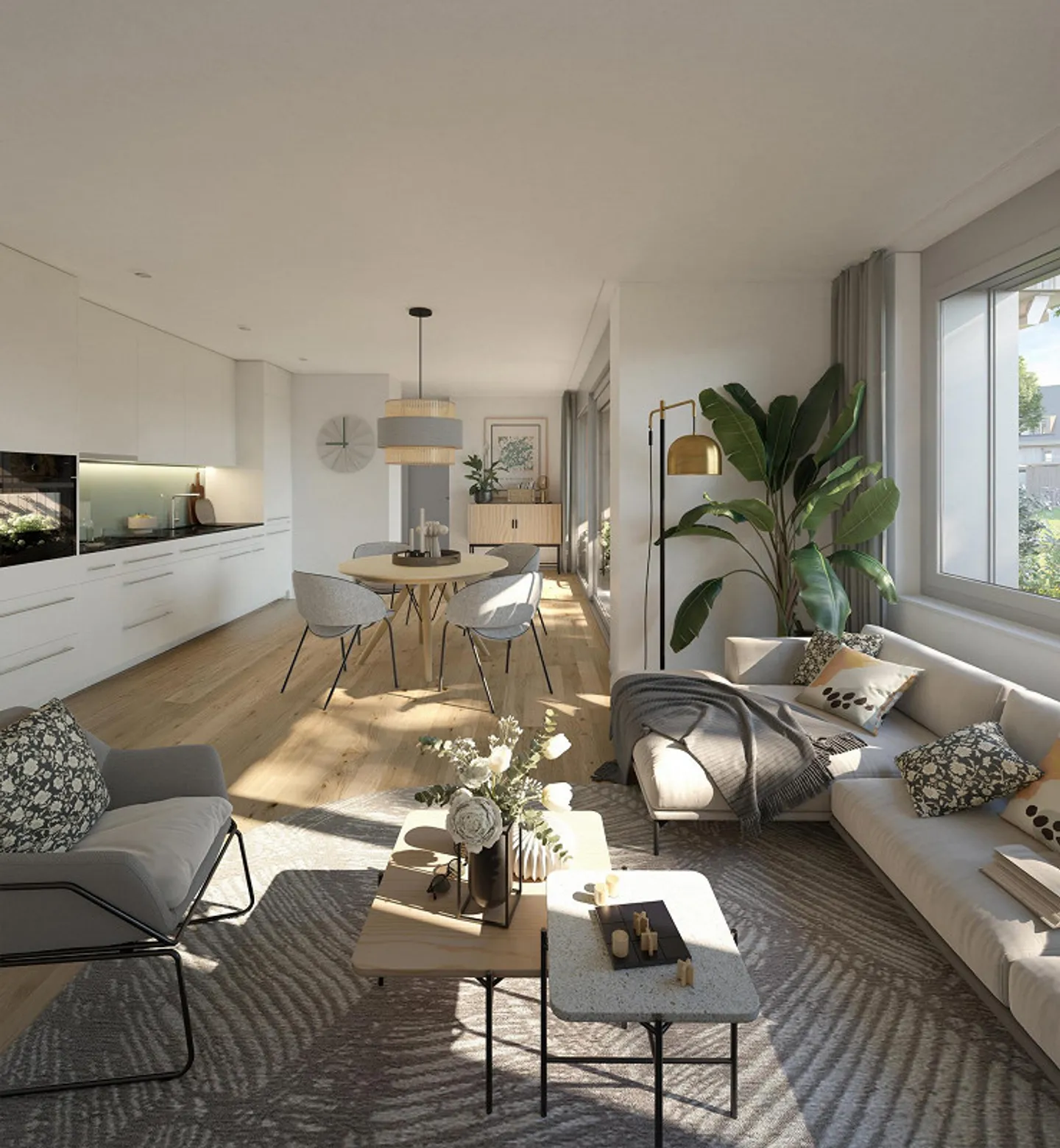 Appartamento 3.5 stanze a Worben - Foto 1 di 8