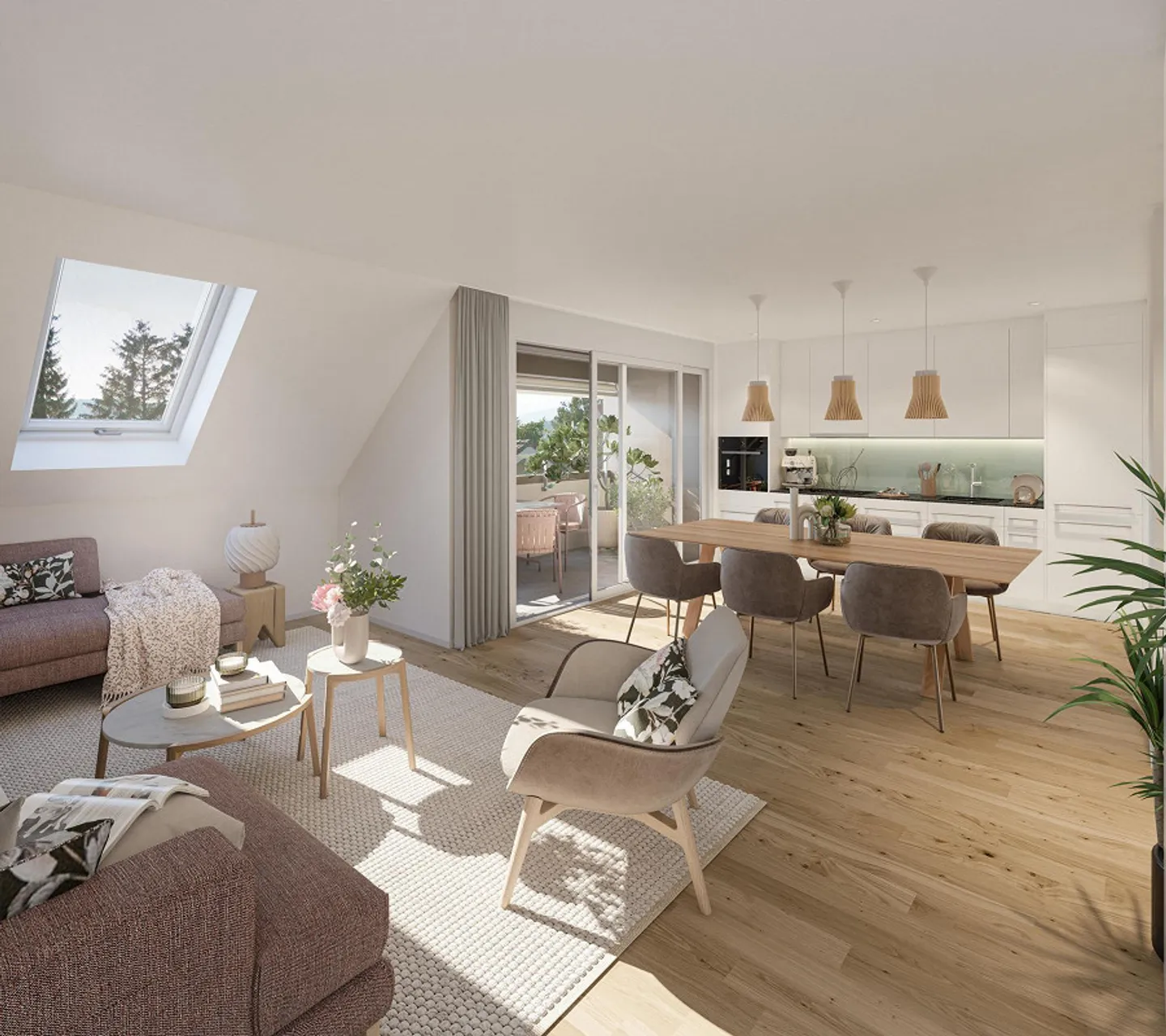 Appartamento 3.5 stanze a Worben - Foto 2 di 8