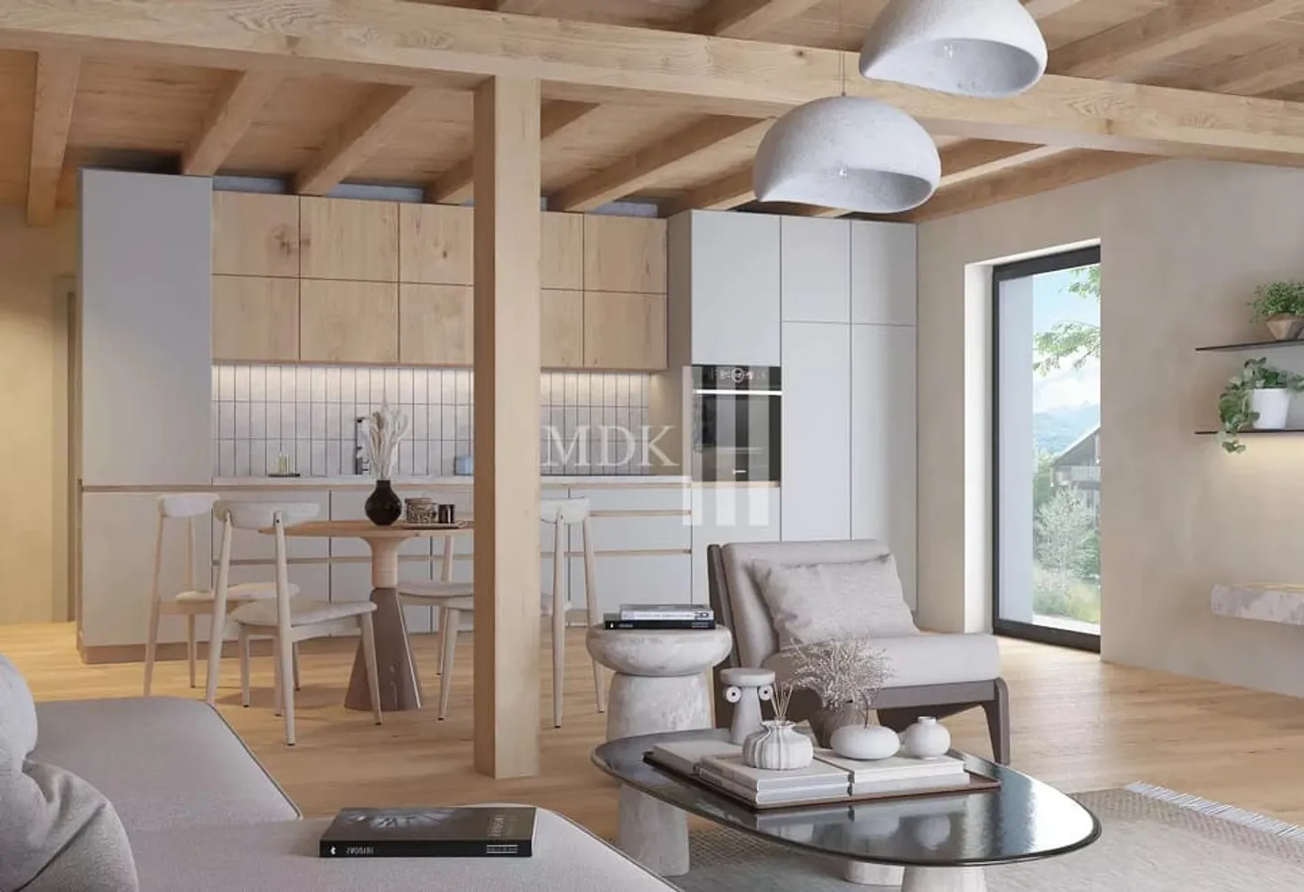 Magnificent 3.5-room apartment on the 2nd floor - Photo 2 of 13