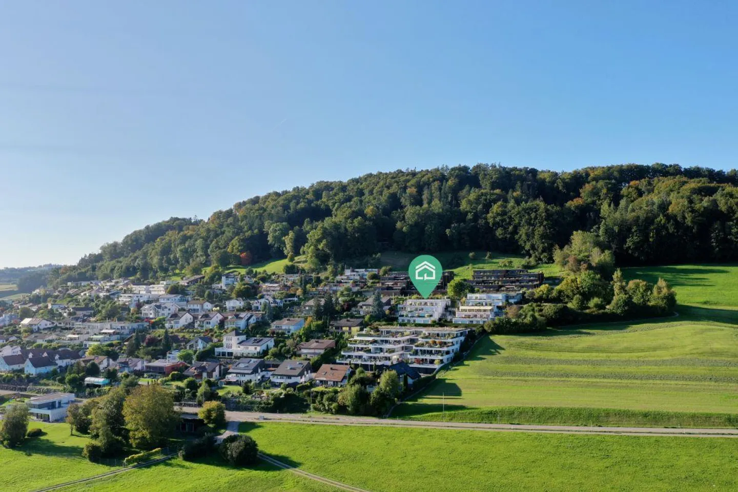 Living with a View and Peace - Spacious Terrace House on Sunny South Slope of Zuzwil - Photo 10 of 12