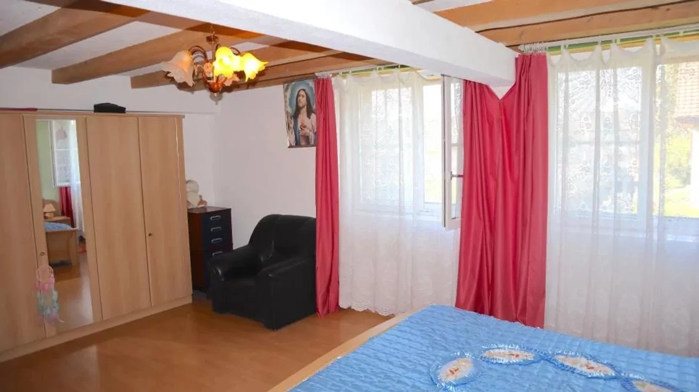 Wohnung 5.5 Zimmer + geräumige Lagerhallen? Ideal für Handwerker, Investoren oder Selbstständige - Foto 4 von 11
