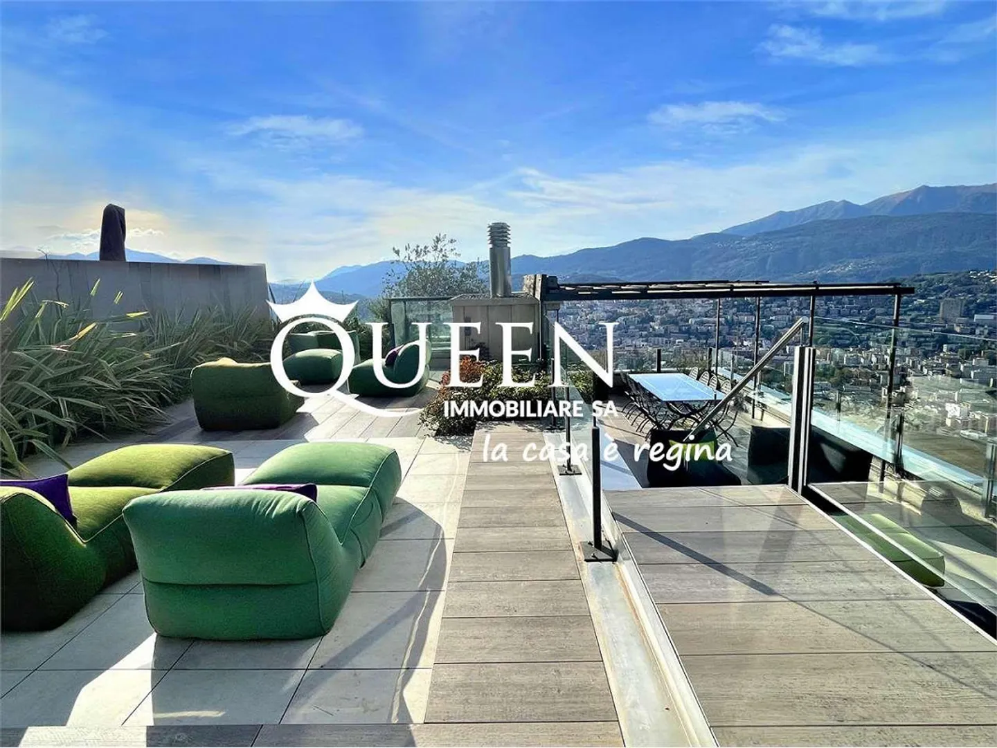 Aldesago : penthouse 5.5 pièces, 320 m², terrasse sur le toit, Jacuzzi, vue sur le lac - Photo 13 sur 13