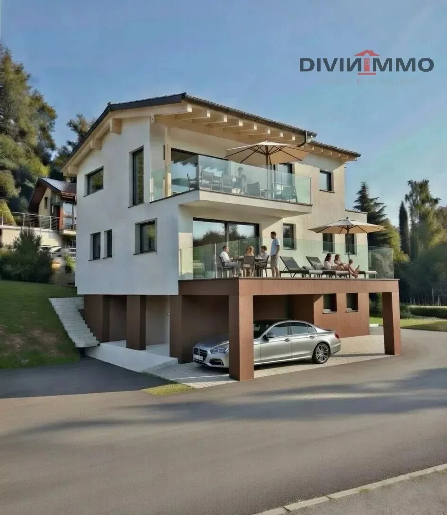 Schöne Luxuswohnung in einem kleinen Gebäude - Foto 1 von 1