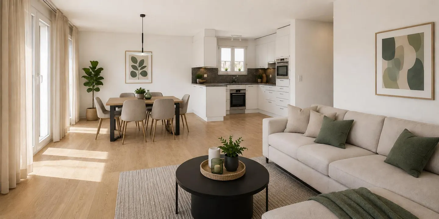 Geräumige 3.5-Zimmer-Wohnung - Foto 5 von 15