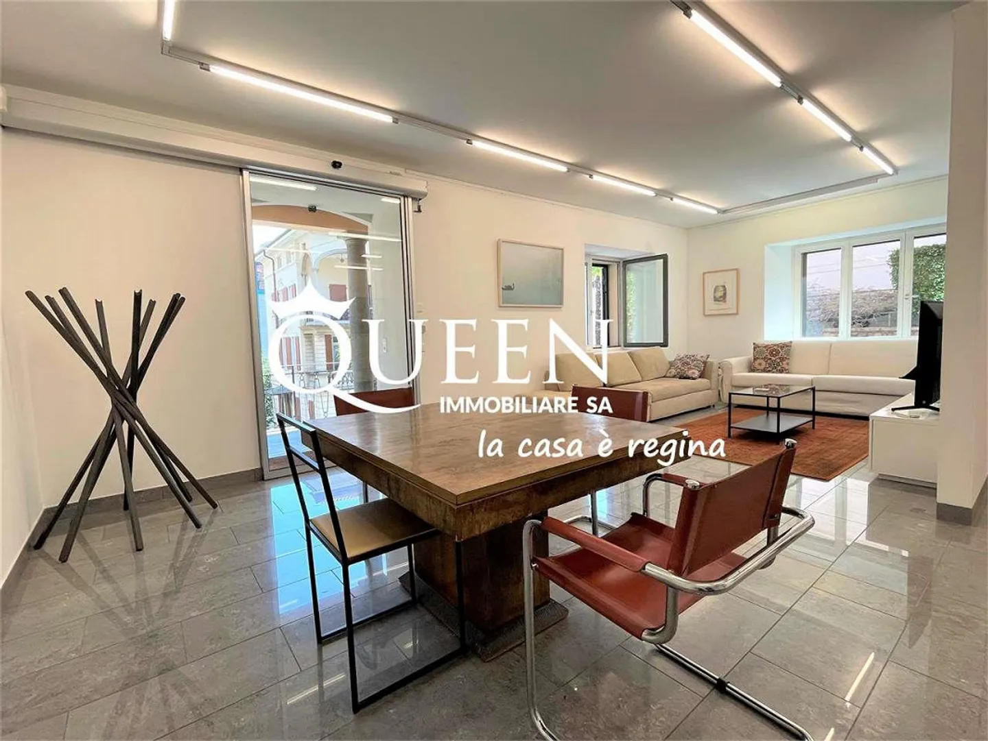 Lugano Centre : Appartement 5 pièces, 190 m², jardin privé, portique - Photo 2 sur 13