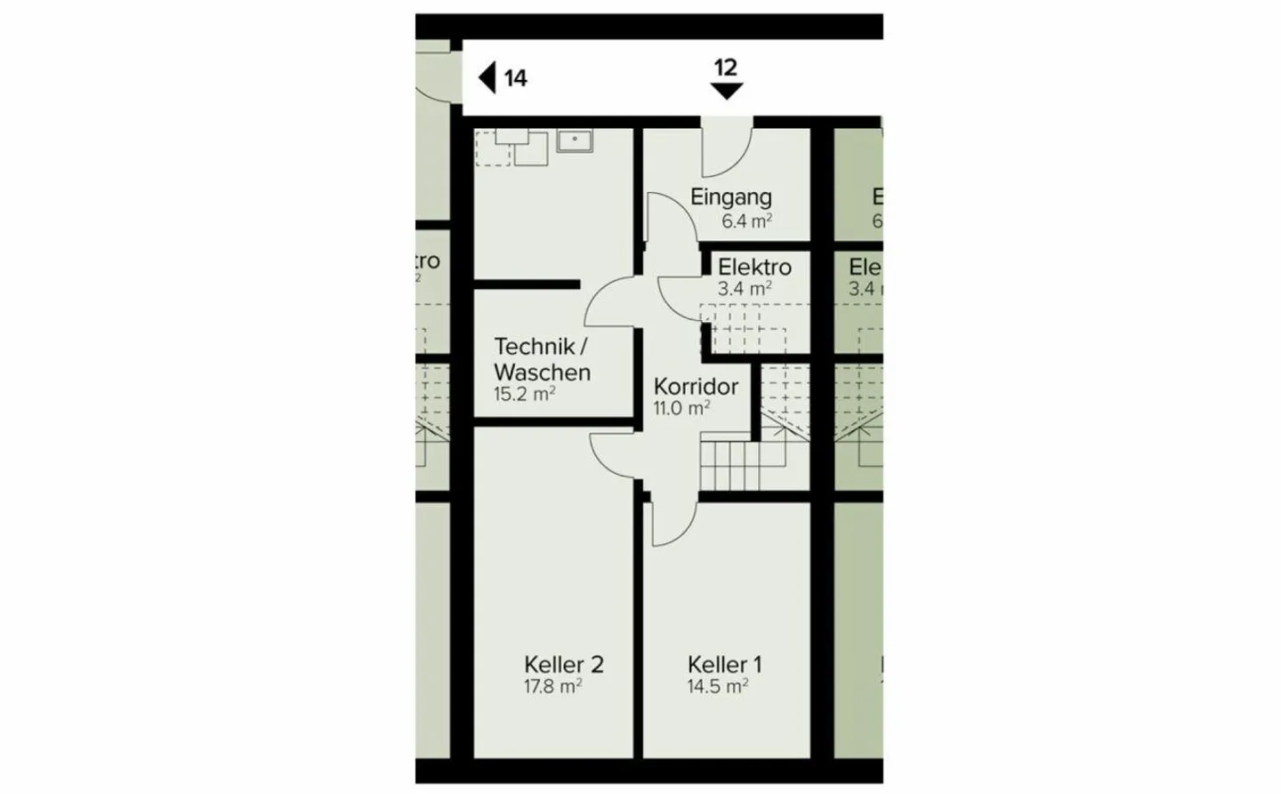 First Occupancy | 262 m² | 5.5-Room Single-Family House "Rosenberg" | New Construction Project - Photo 10 of 13