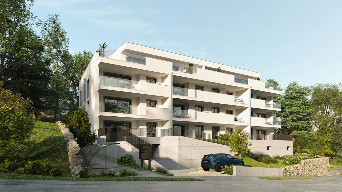 Zu verkaufen: Wunderschöne 4,5-Zimmer-Neubauwohnung in Delémont - Foto 1 von 13