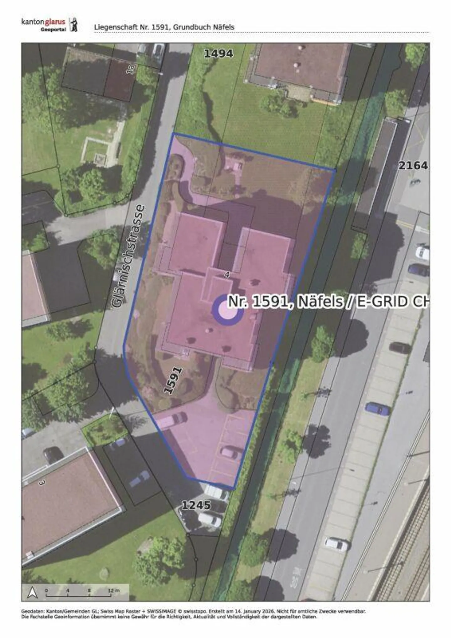 Appartamento di 4,5 stanze con posto auto in garage e balcone in posizione centrale... - Foto 14 di 14