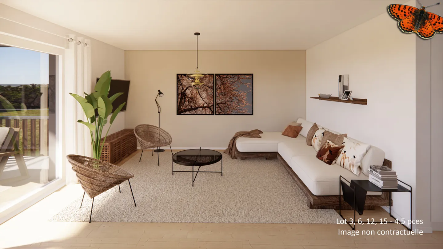 Appartement 4.5 pièces - Photo 5 sur 6