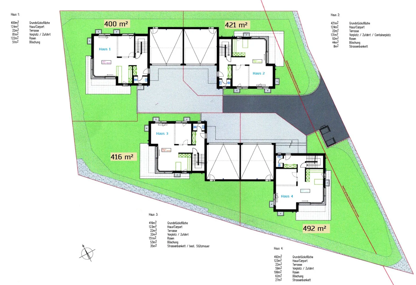 Casa unifamiliare indipendente di 6,5 stanze, tranquilla e centrale - Permesso di costruzione concesso - Foto 7 di 9