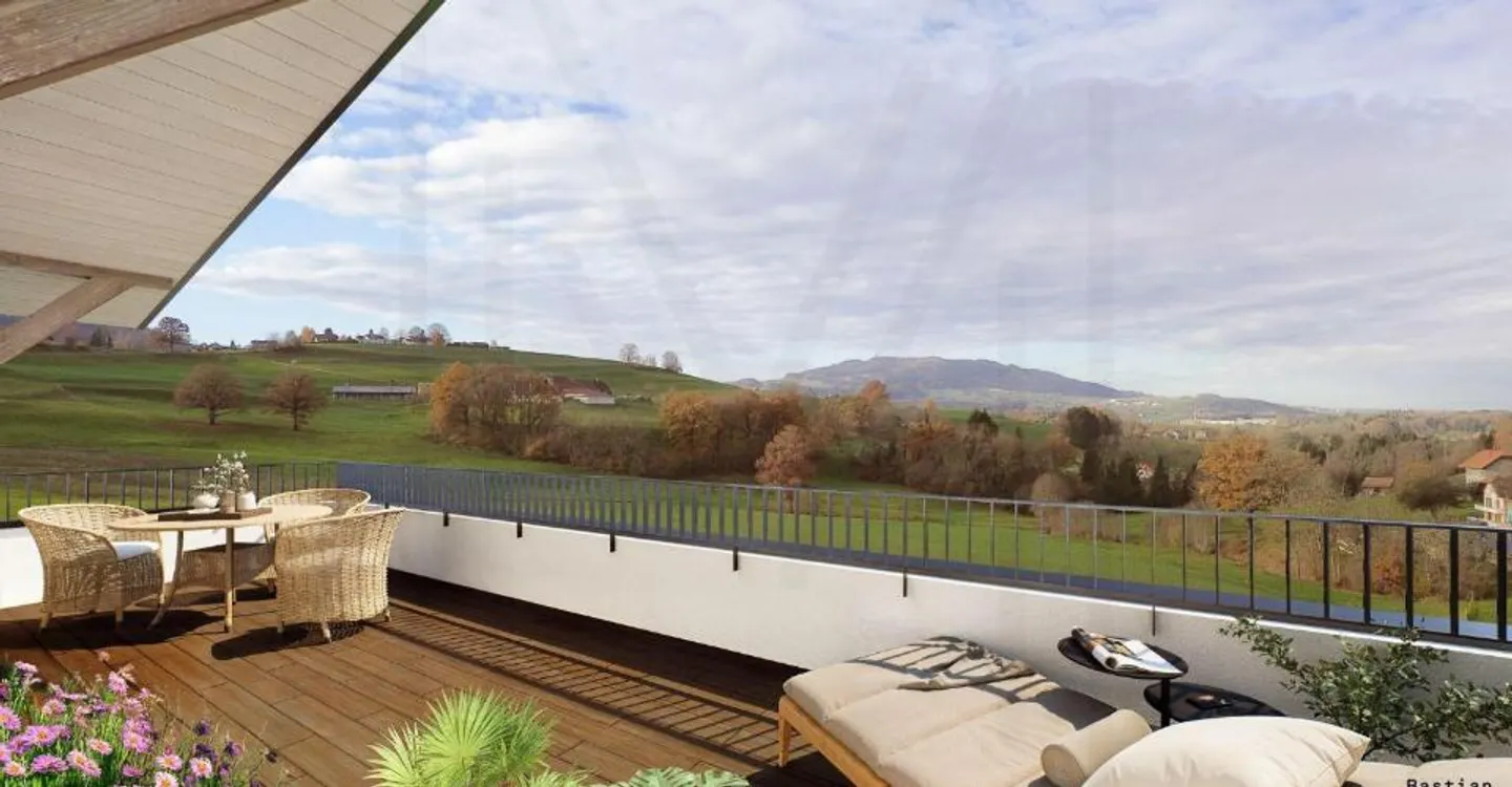Magnifique Attique Duplex en Nature - Photo 1 sur 4