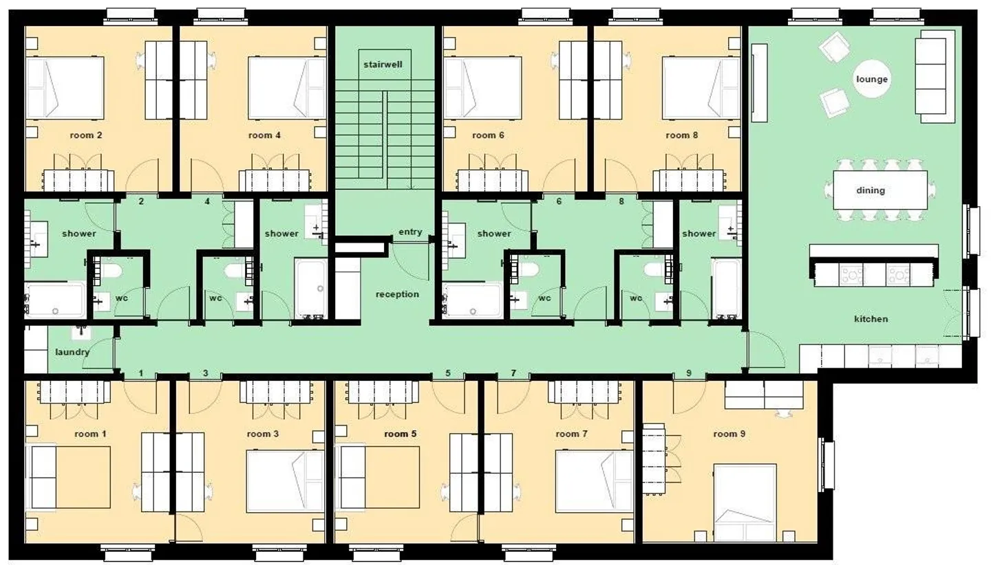 Co-Living Werkpark! Trasferisciti e sentiti bene - Foto 12 di 12