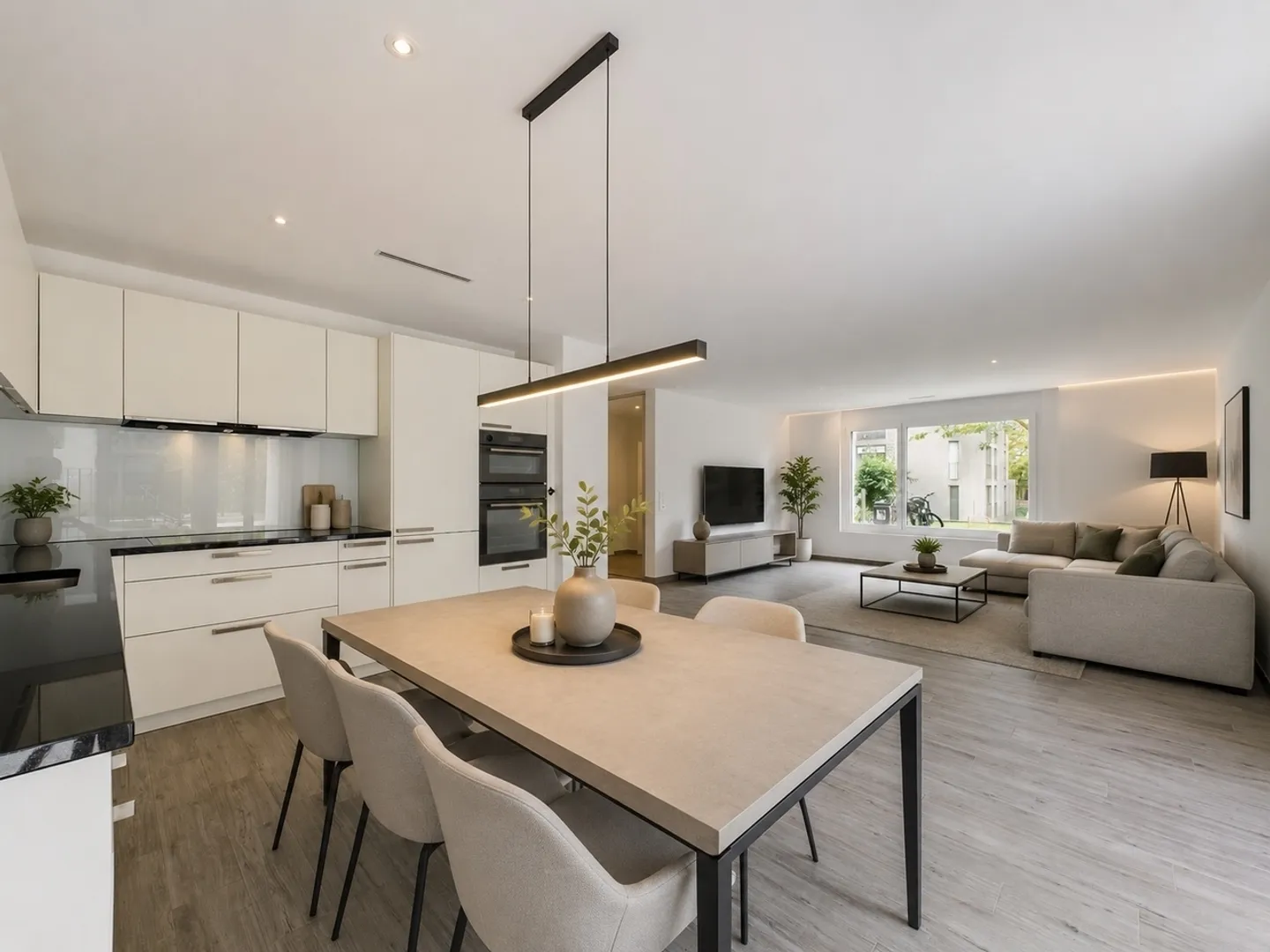 Appartement moderne de 2,5 pièces avec terrasse de jardin à Zurich Affoltern - Photo 2 sur 9