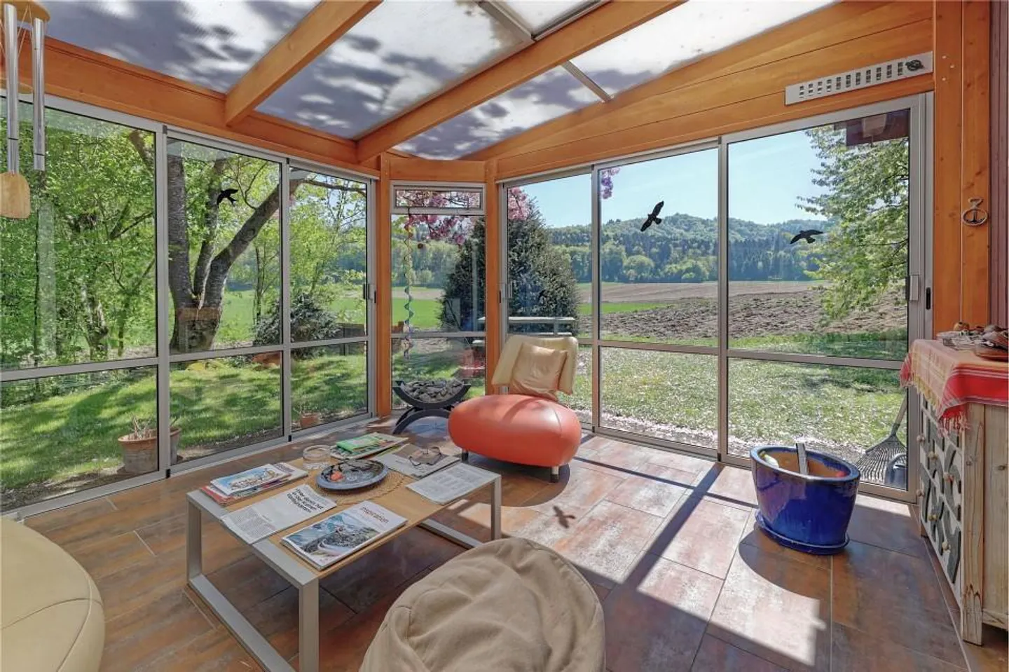 Maison semi-détachée de 4½ pièces avec vue sur la verdure - Photo 4 sur 13