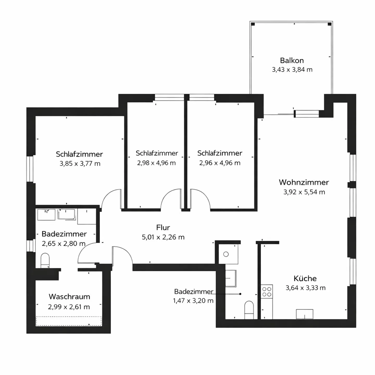 Spacious attic apartment with private attic and beautiful views - Photo 6 of 6