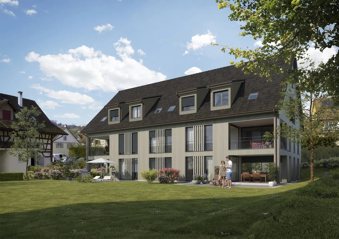 FIRST USE - Beautiful Family Apartment in Sunnedörfli Thundorf - Photo 1 of 4