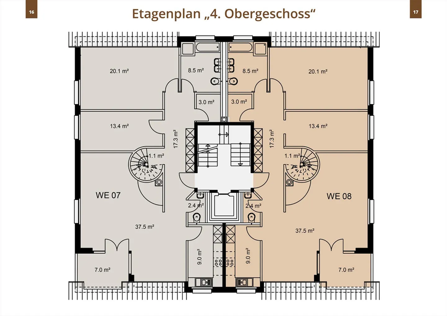 Geräumige 5.5-Zimmer-Maisonette - Foto 9 von 12