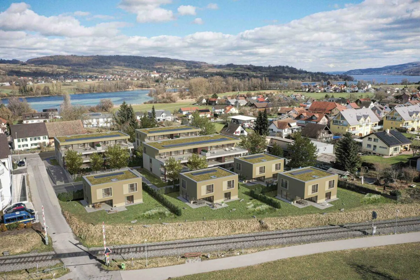 Vier freistehende 5.5-Zimmer Einfamilienhäuser Neubau in Eschenz - Foto 6 von 6