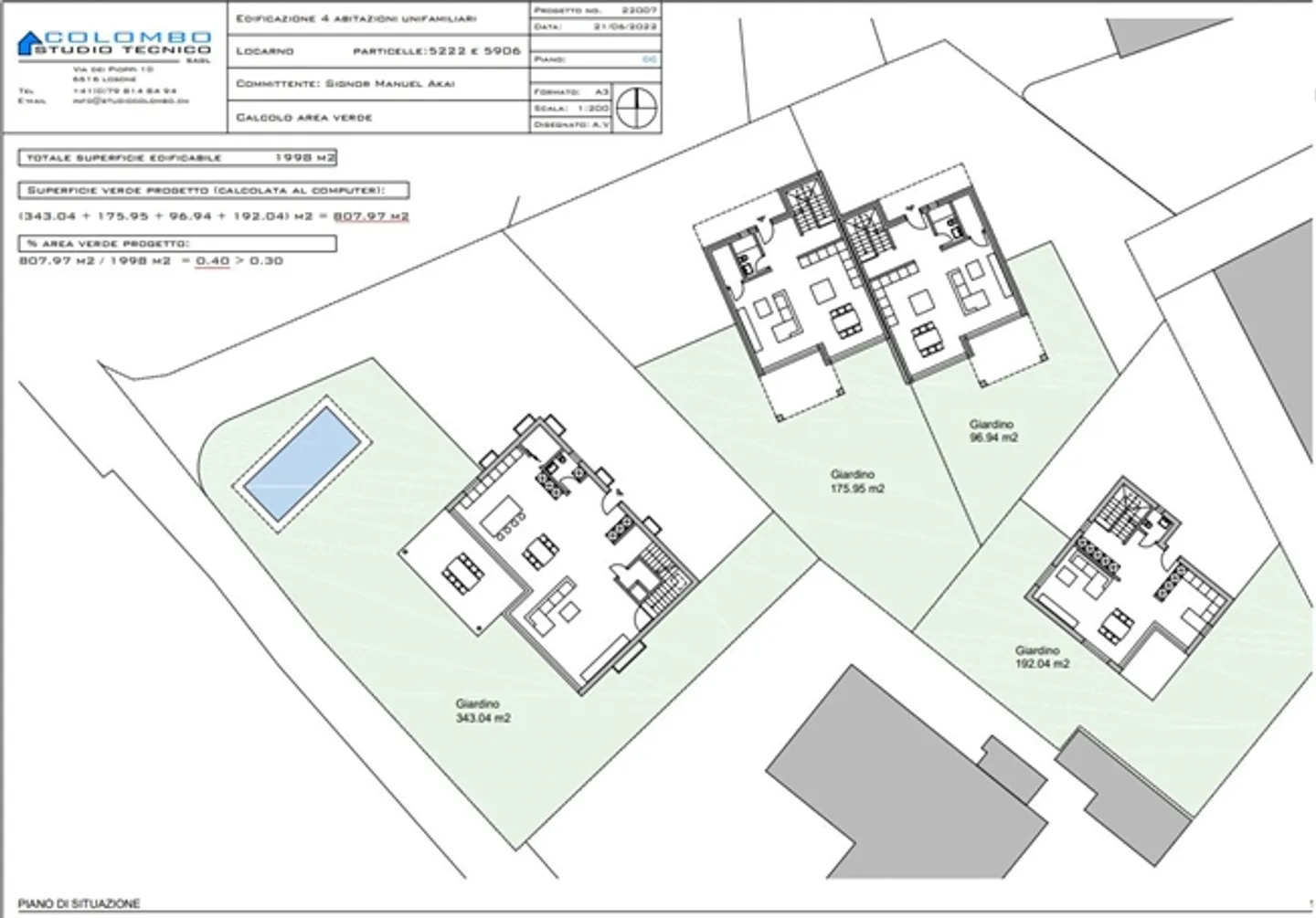 Casa monofamiliare di 4.5 locali in costruzione con ampio giardino - Foto 6 di 7