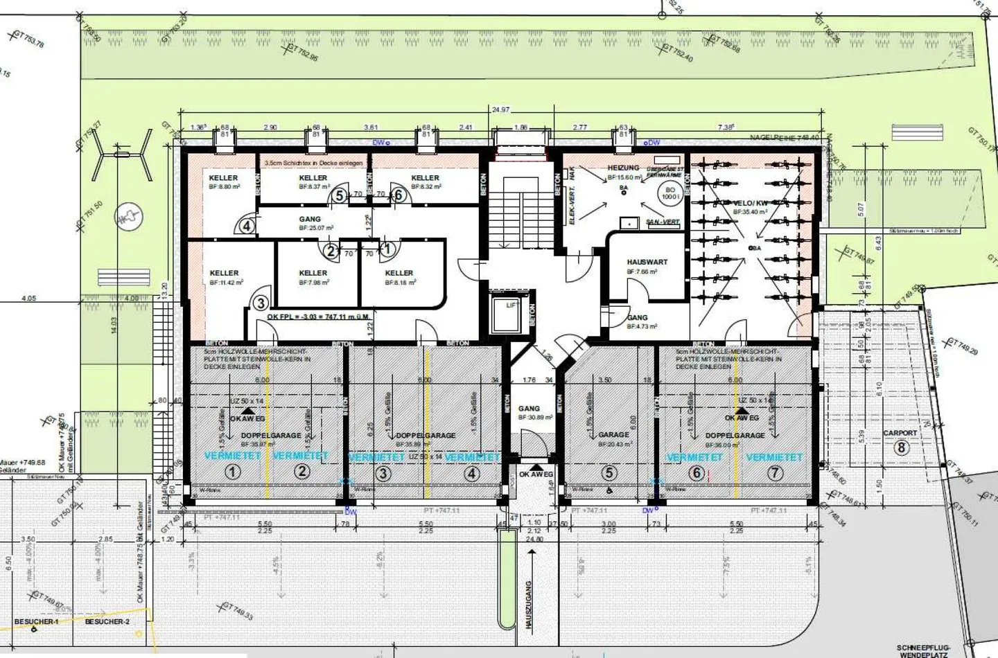 À louer sur le Vorderen Rebweg à 9534 Gähwil; appartements de 4½ pièces dans un emplacement calme et ensoleillé; première occupation à partir du 1er novembre 2025 ou sur rendez-vous / seulement 1 minute à pied des transports en commun et des commerces ! - Photo 3 sur 27