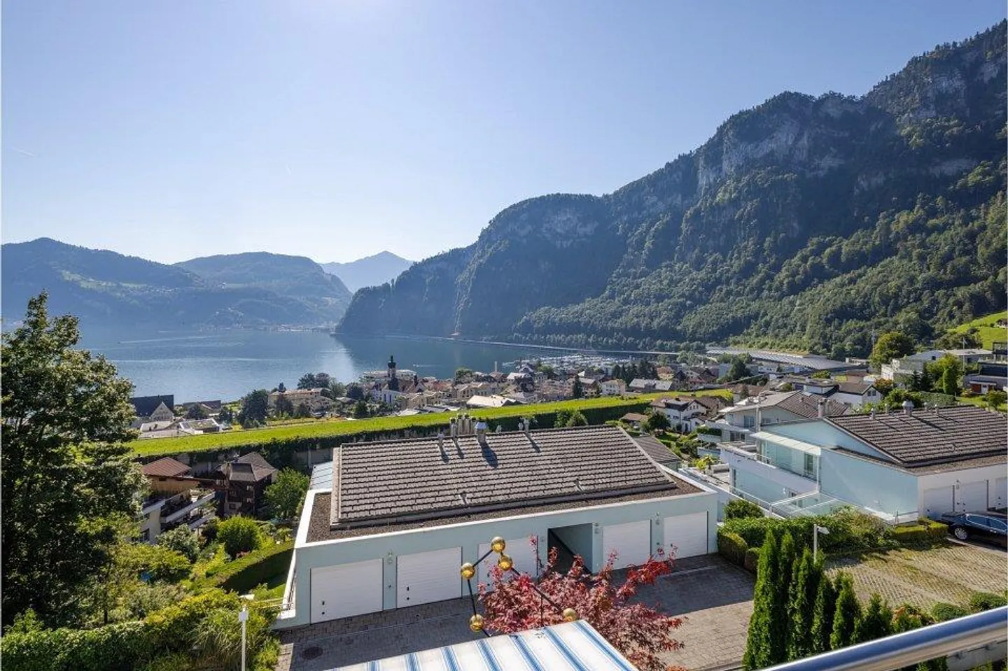 Appartamento esclusivo con terrazza di 4,5 stanze a Hergiswil - Foto 1 di 13