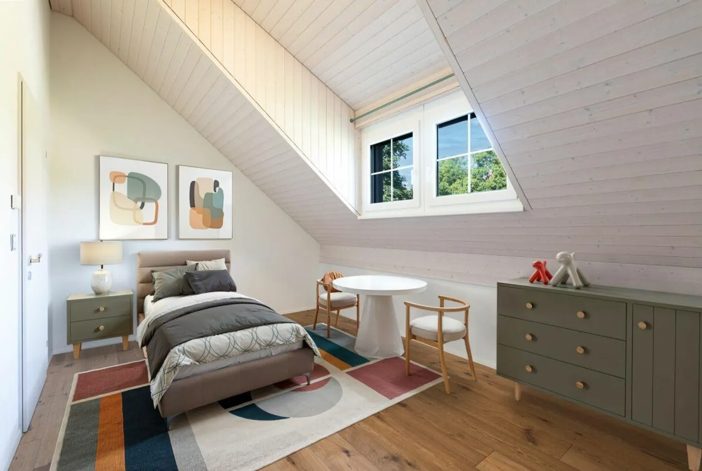 Vivere, lavorare e benessere su 165 m2 di superficie abitabile nel attico di 4,5 stanze a Rickenbach ZH - Foto 5 di 13