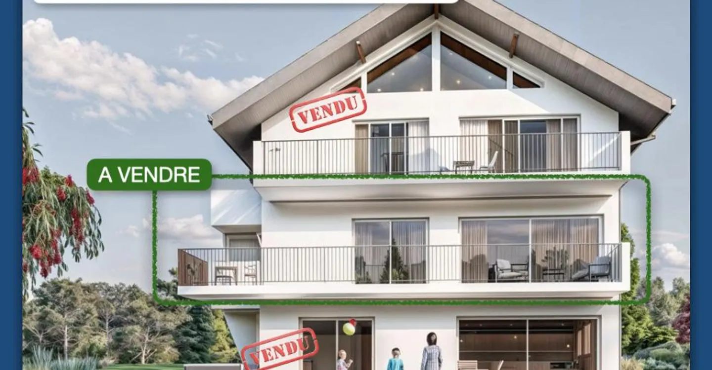 Last 4.5 room available, exclusive residence of 3 apartments in Prilly - Photo 2 of 6
