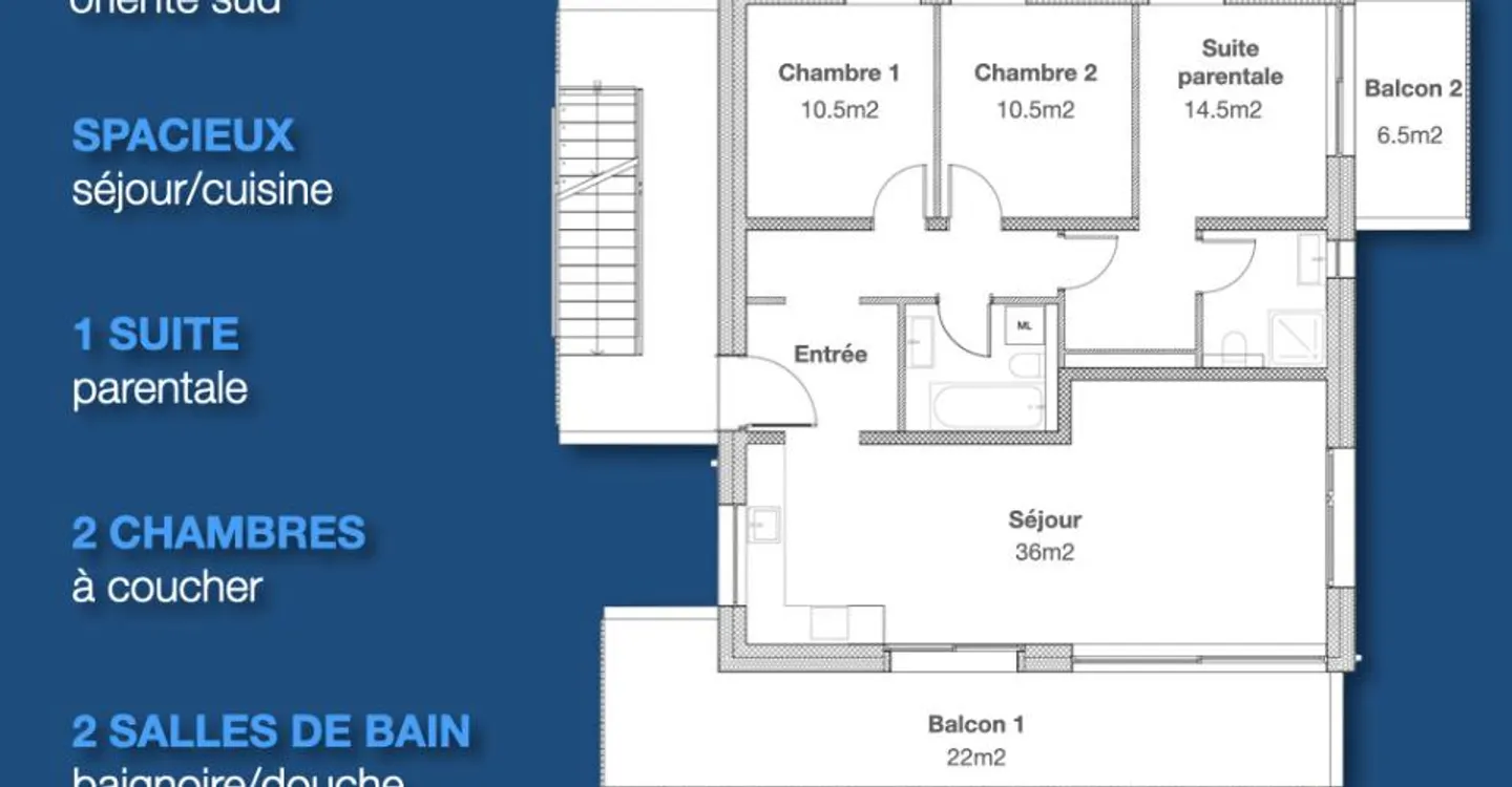 Last 4.5 room available, exclusive residence of 3 apartments in Prilly - Photo 4 of 6