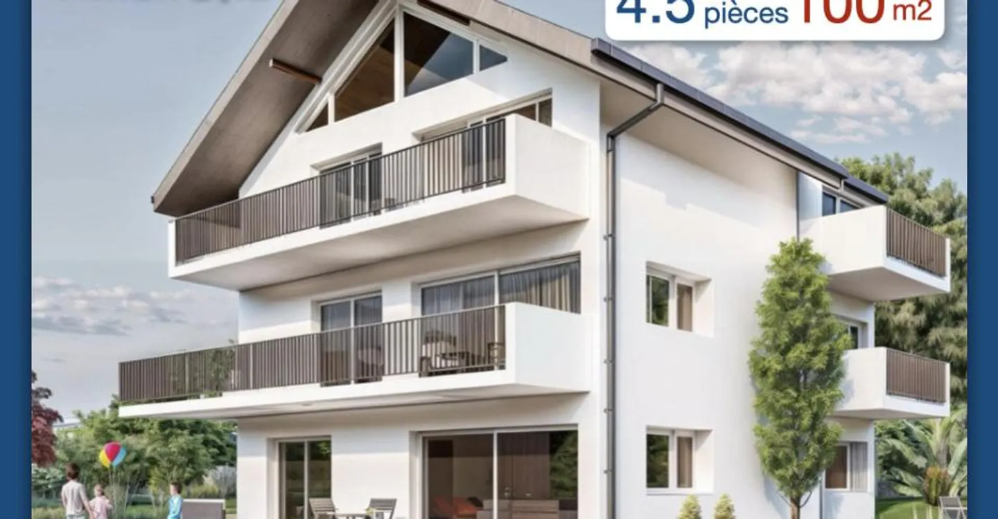 Last 4.5 room available, exclusive residence of 3 apartments in Prilly - Photo 1 of 6